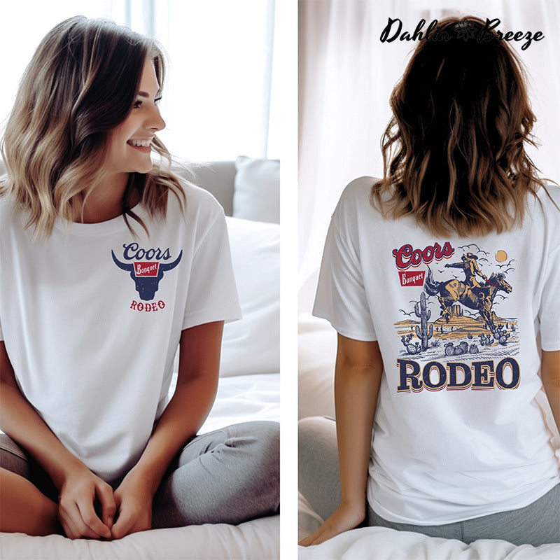 T-shirt Coors Banquet Rodéo