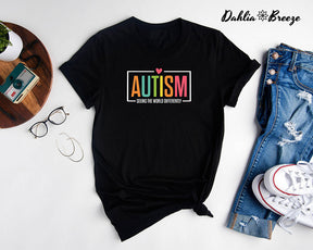 Autism Seeing The World Differently T-shirt