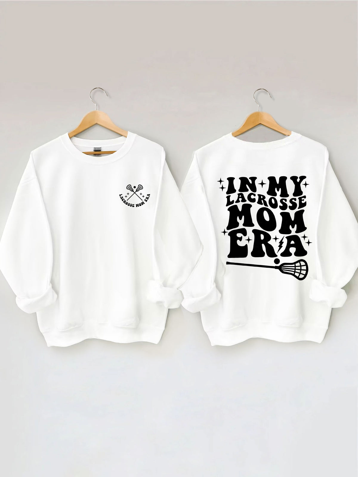 Sweat-shirt Dans mon ère de maman de crosse
