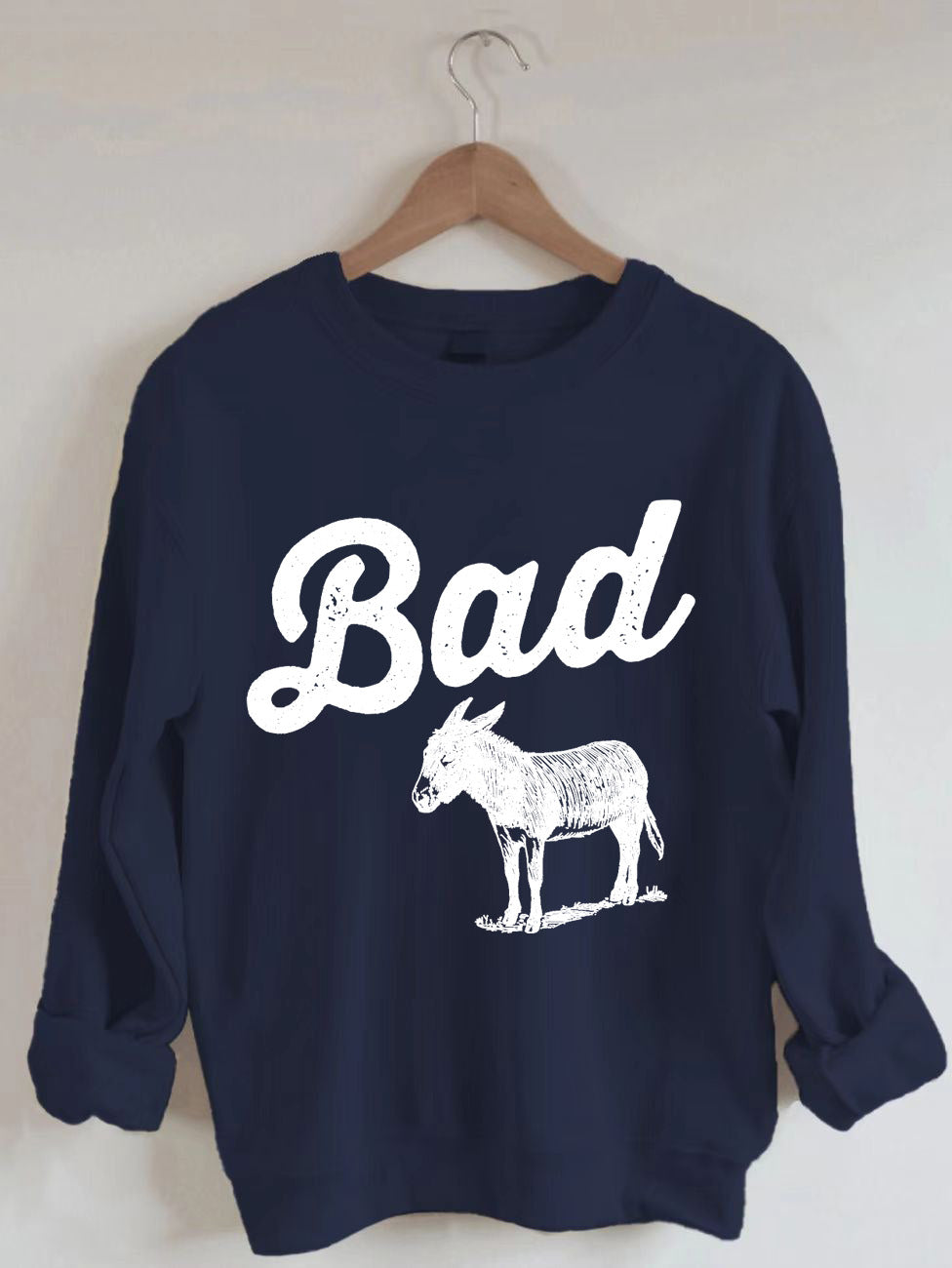 Sweat-shirt mauvais âne 