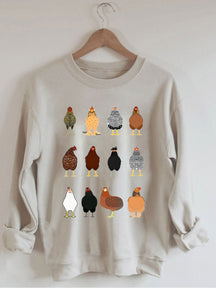 Huhn-Sweatshirt 