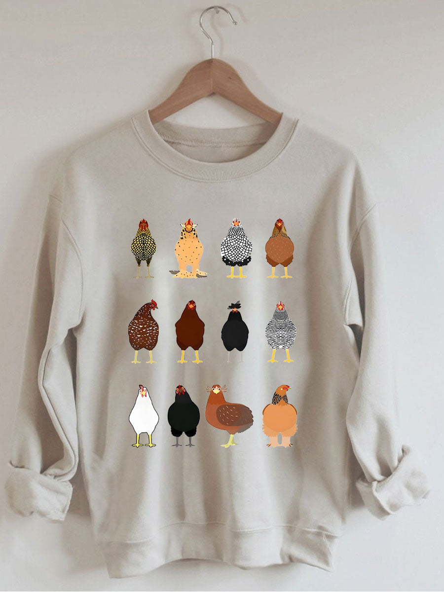Huhn-Sweatshirt 