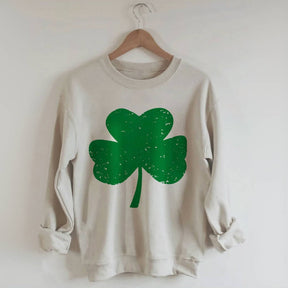 St. Patrick's Day Kleeblatt-Sweatshirt
