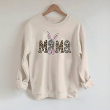 Sweat-shirt Maman Léopard Lapin