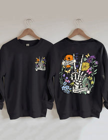 La bonne énergie est un sweat-shirt contagieux