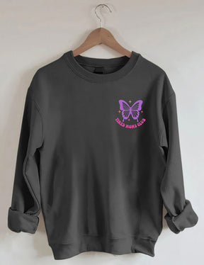 In meinem müden Mama-Ära-Sweatshirt
