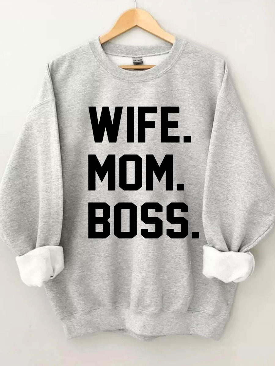 Sweat-shirt Femme Maman Patron 
