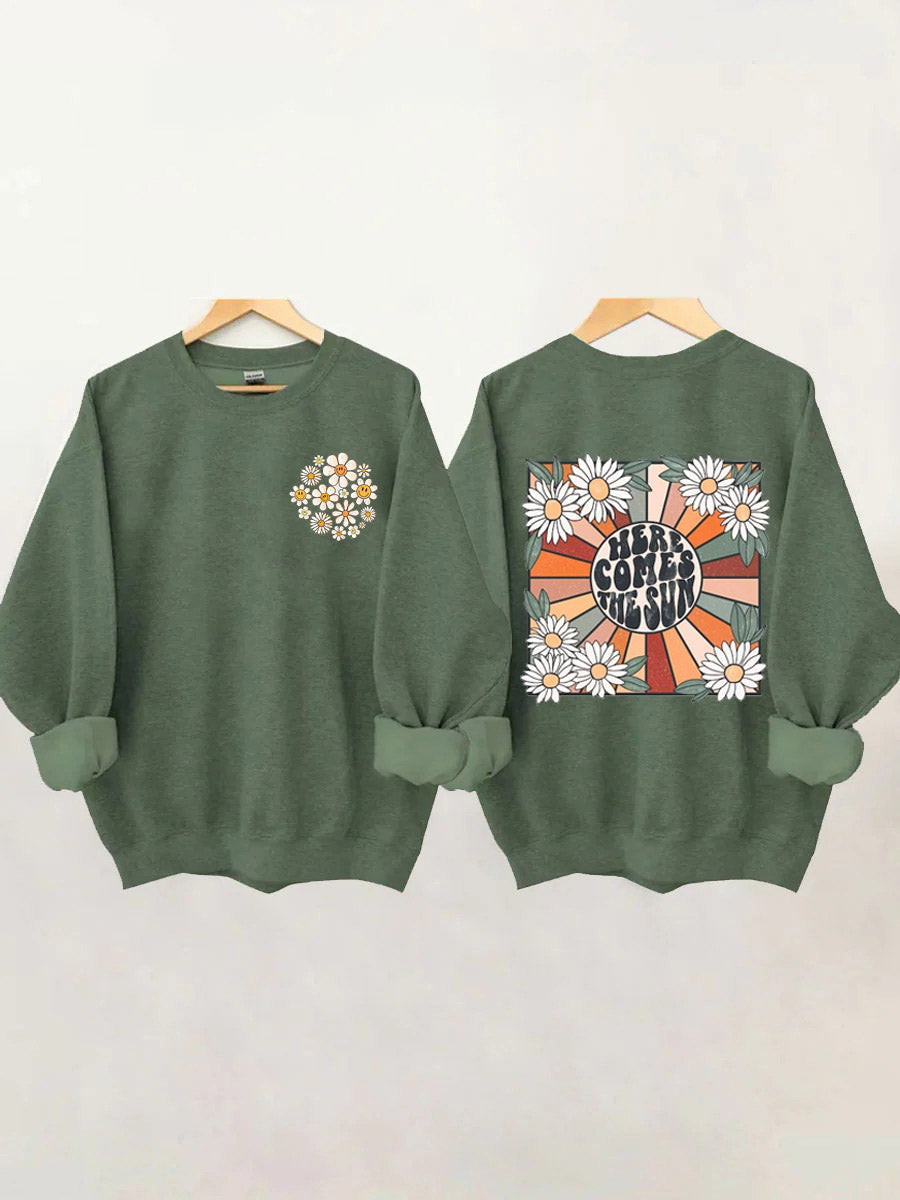 Voici le sweat-shirt Sun Boho