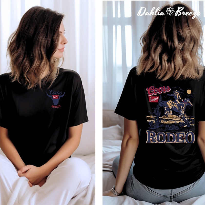 T-shirt Coors Banquet Rodéo