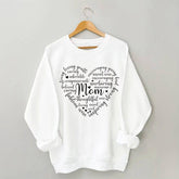 Sweat-shirt Maman Coeur