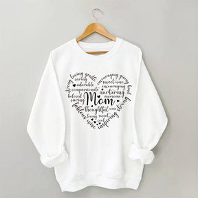 Sweat-shirt Maman Coeur