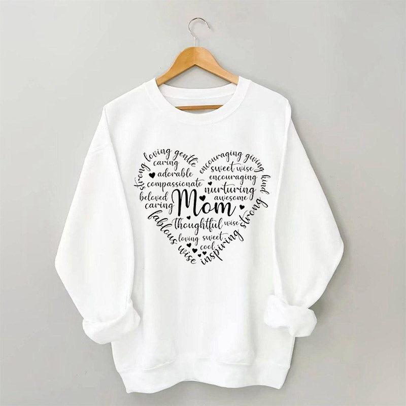 Sweat-shirt Maman Coeur