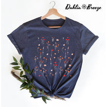 T-shirt Fleurs Sauvages Cadeau Meilleur Ami