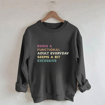 Être un sweat-shirt fonctionnel pour adulte au quotidien