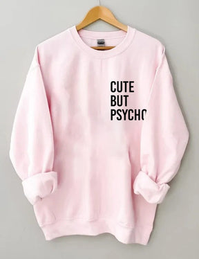 Süßes aber psycho-Sweatshirt 