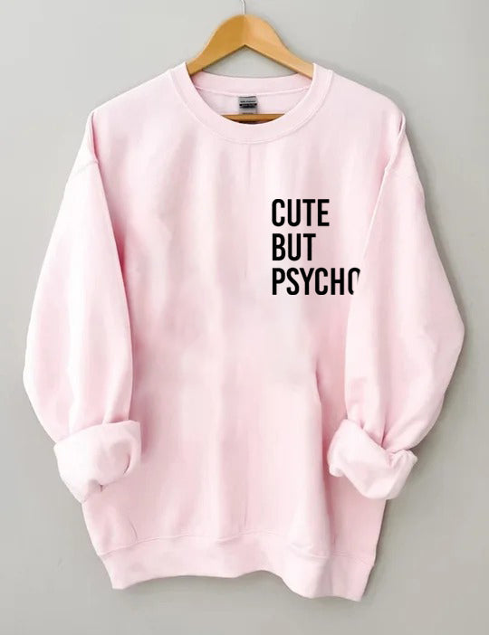 Sweat-shirt mignon mais psychopathe 