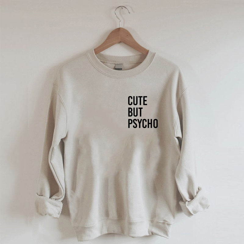 Sweat-shirt mignon mais psychopathe 