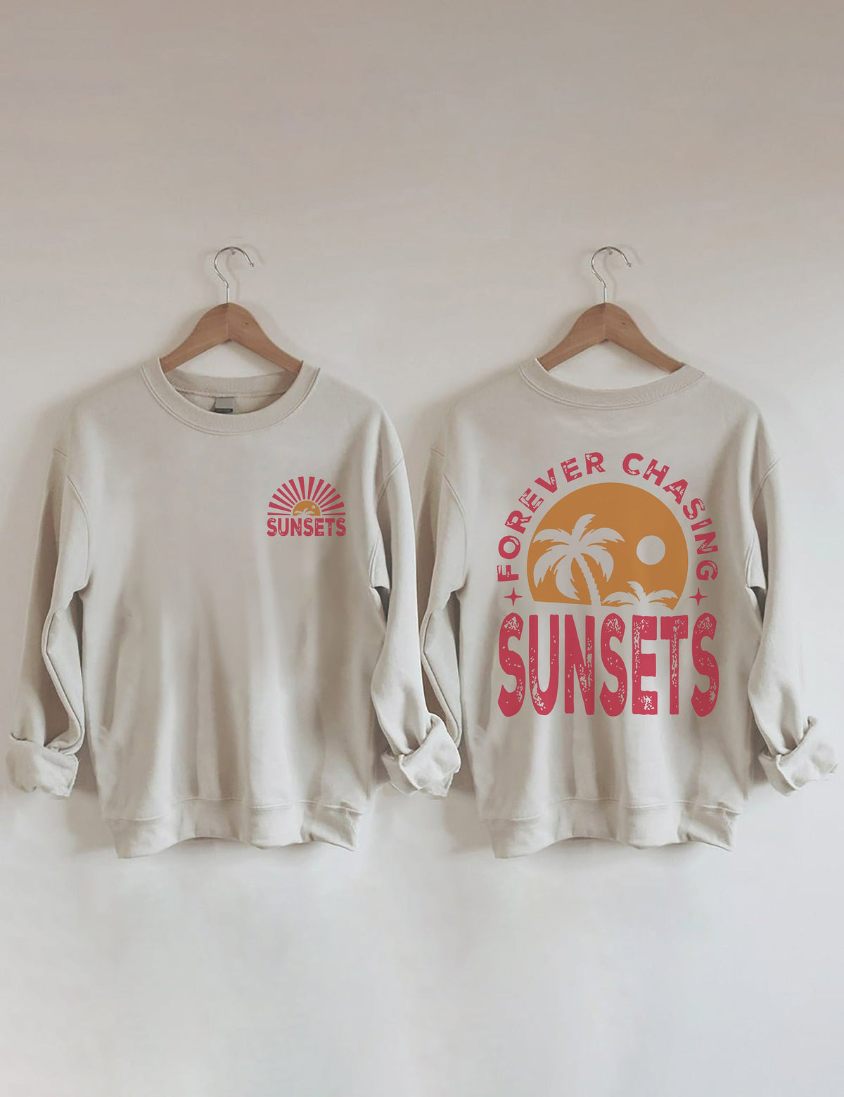 Sweat-shirt Forever Chasing Sunsets