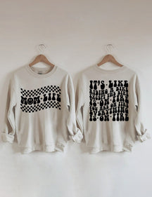 Sarkastisches Mom Life Sweatshirt