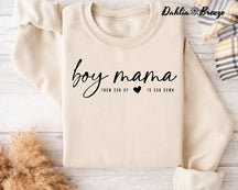 Sweat-shirt Boy Mama From Son Up to Son Down