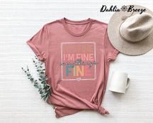 T-shirt C'est bien, je vais bien, tout va bien