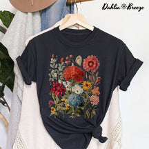 T-shirt Boho Wildflowers Cottagecore