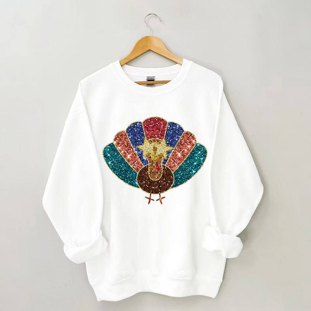 Thanksgiving Türkei Vintage Herbst Sweatshirt