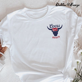 T-shirt Coors Banquet Rodéo