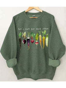Lasst uns füreinander anfeuern Sweatshirt 