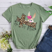 He is Risen Rabbit Lover T-shirt