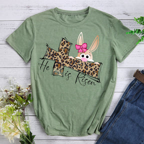 He is Risen Rabbit Lover T-shirt
