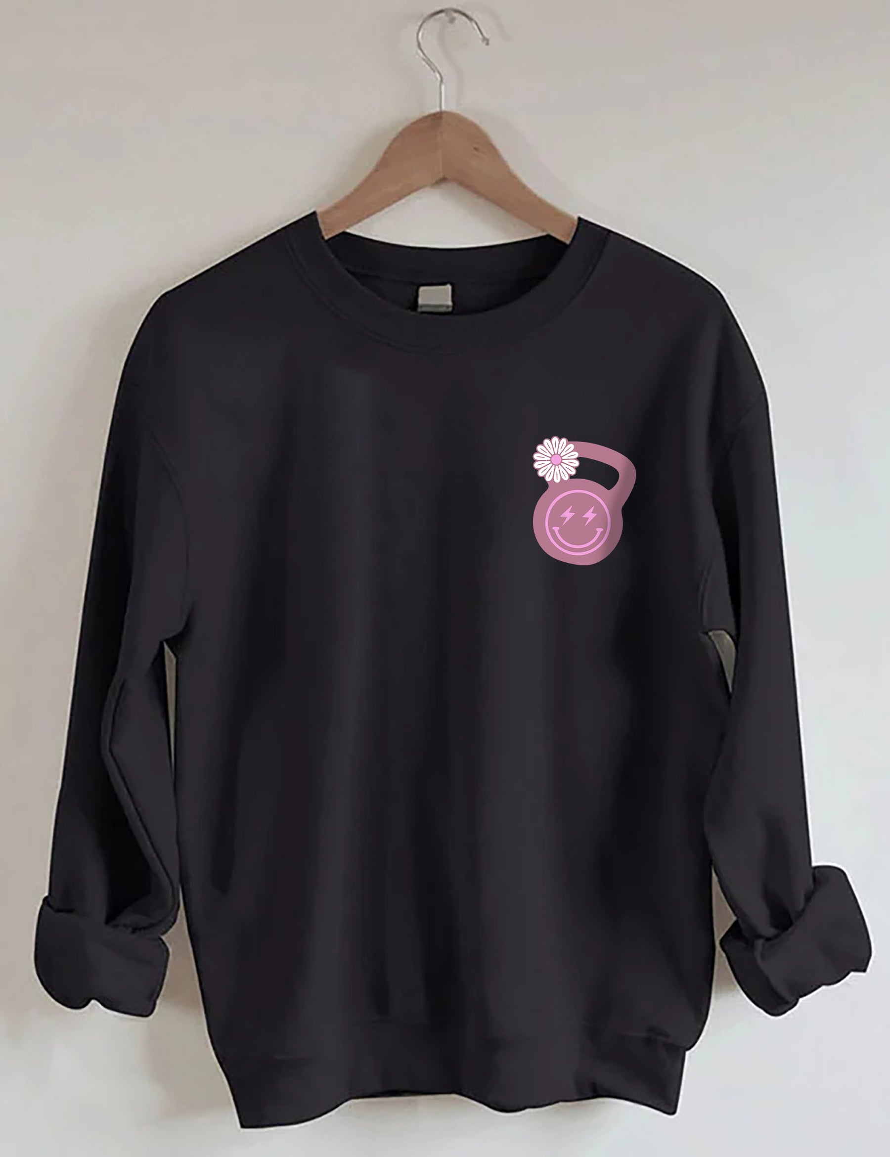 Sweat-shirt de couverture de pompe de maman musculaire