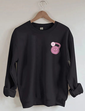 Sweat-shirt de couverture de pompe de maman musculaire