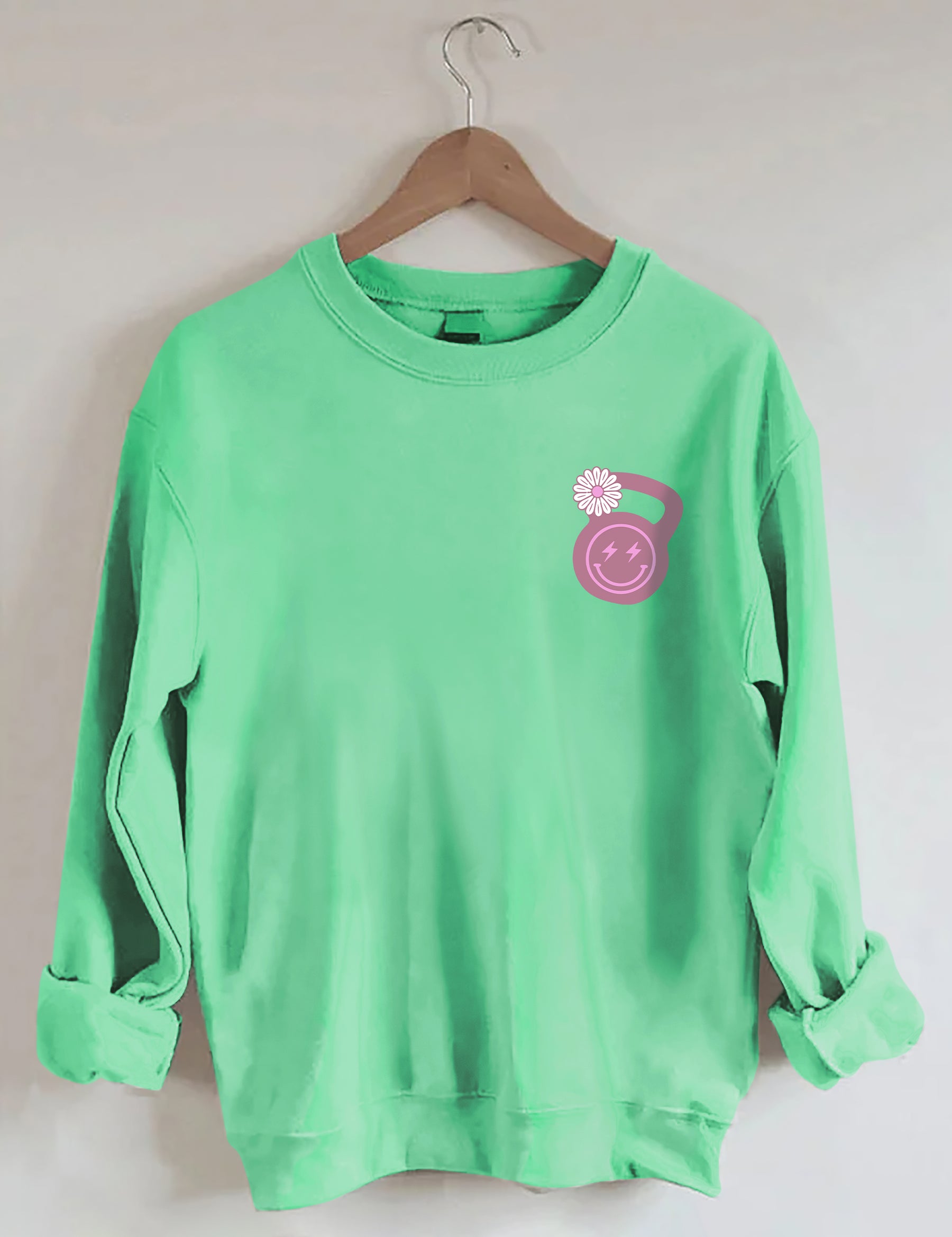 Sweat-shirt de couverture de pompe de maman musculaire