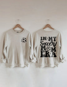 Sweat-shirt Dans mon ère de maman de football
