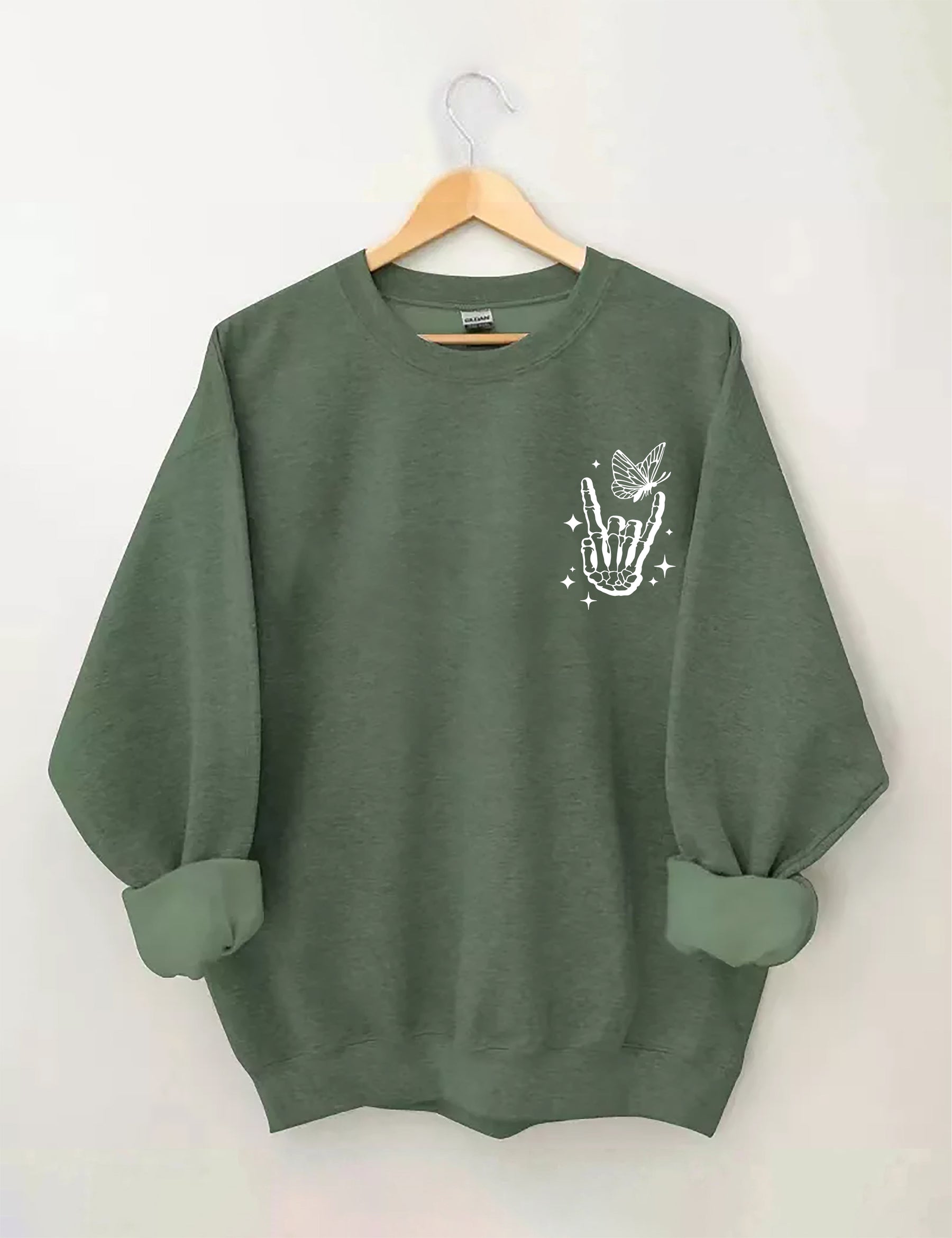 Sweat-shirt de personnage de construction de tantes étranges