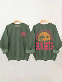Sweat-shirt Forever Chasing Sunsets