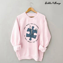 Ce qui vous rend différent Sweat-shirt de sensibilisation à l'autisme