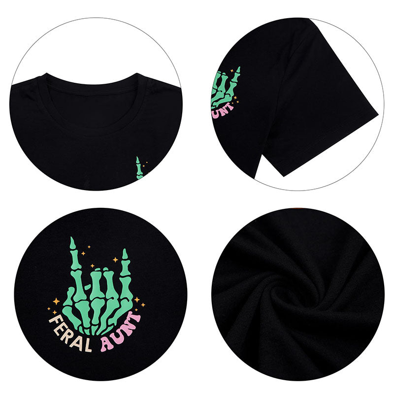 T-shirt La tante sauvage de quelqu'un