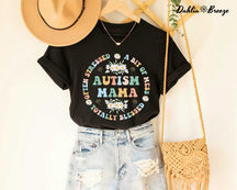 T-shirt de sensibilisation à l'autisme Mama