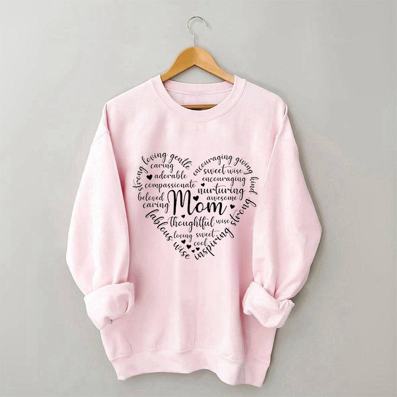 Sweat-shirt Maman Coeur