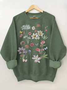 Sweat Botanique Vintage