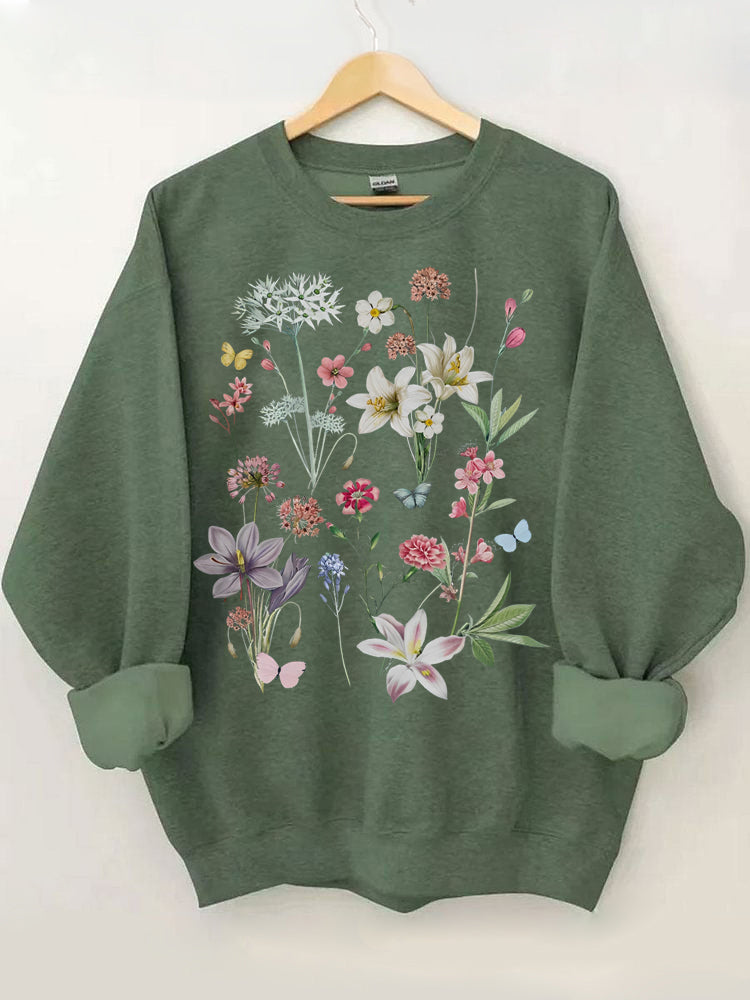 Sweat Botanique Vintage