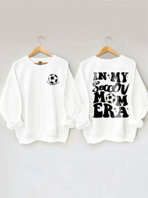 Sweat-shirt Dans mon ère de maman de football