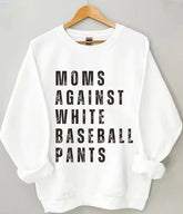 Sweat-shirt maman baseball