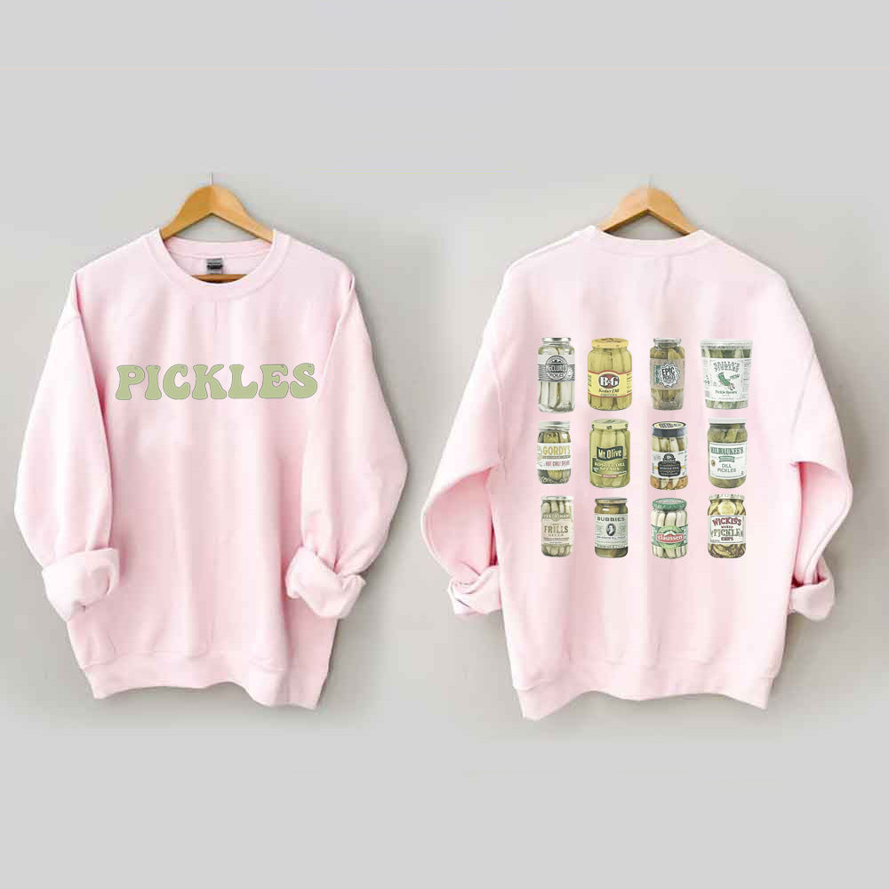 Vintage Canned Pickles Sweatshirt 