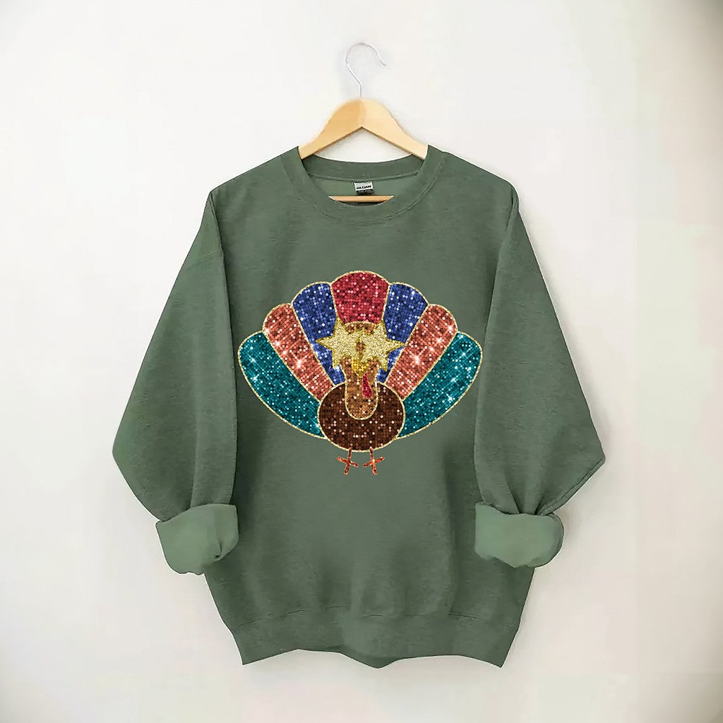 Thanksgiving Türkei Vintage Herbst Sweatshirt