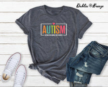 T-shirt Autisme Voir le monde différemment