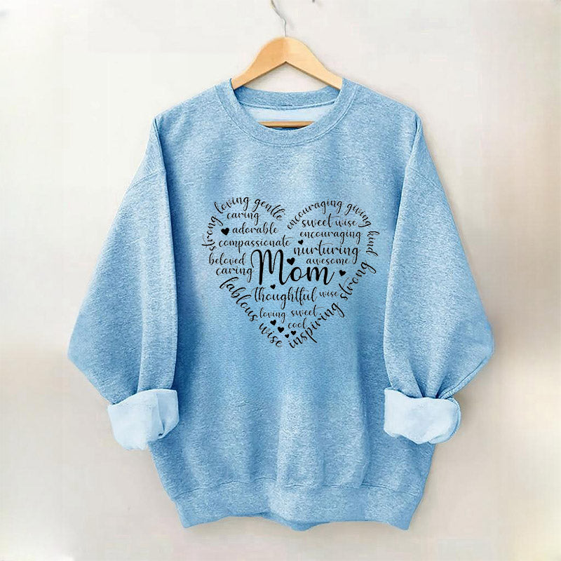 Sweat-shirt Maman Coeur