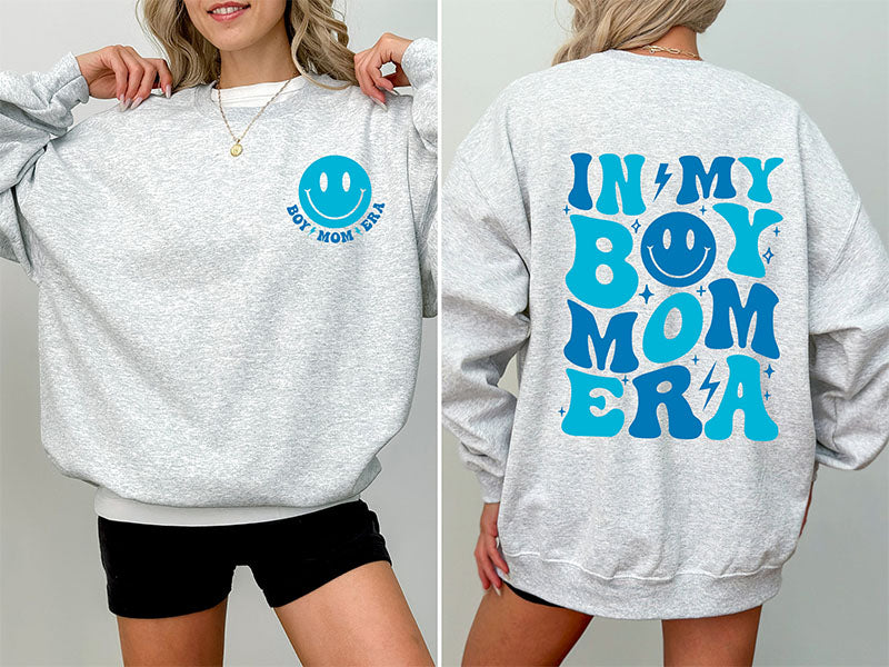 Dans My Boy Mom Era Sweat-shirt mignon